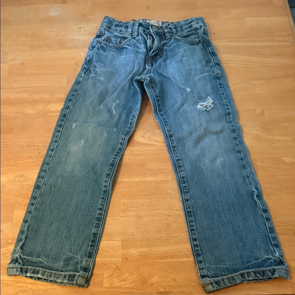 1989 Place Men's Classic Blue Straight Jeans